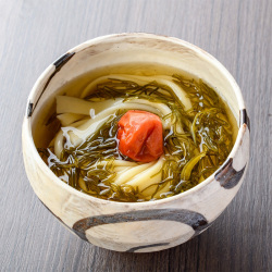 ＜二階堂製麺所＞梅昆布手延べうどん