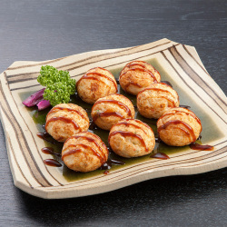 ＜元祖たこ昌＞しょう油たこ焼