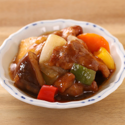 ＜まつおか＞豚肉と彩り野菜の甘酢和え