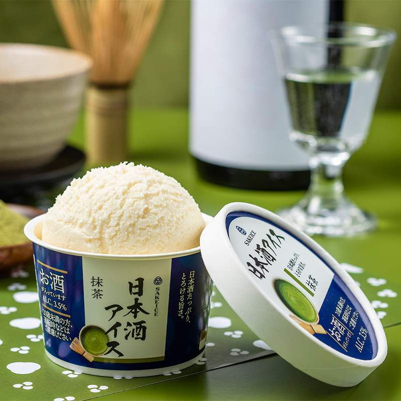 SAKEICE＞日本酒アイス 抹茶 - MATSUYA 松屋オンラインストア