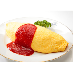 ＜洋食新川津々井＞ハムオムライス
