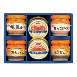 ＜ニッスイ＞紅ずわいがに缶詰・瓶詰詰合せ（48BK30CZ）