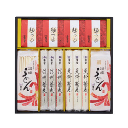 ＜麦坐＞信州そば・讃岐うどん詰合せ（30MX50）