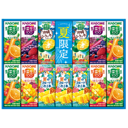 ＜カゴメ＞サマーバラエティギフト（紙容器）