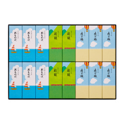 ＜とらや＞夏パッケージ小形羊羹16本入