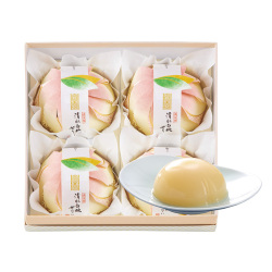 ＜宗家 源 吉兆庵＞源 吉兆庵の清水白桃ぜりぃ