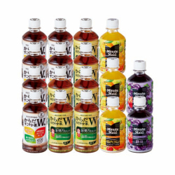＜日本コカ・コーラ＞からだすこやか茶W＋・からだおだやか茶W・ミニッツメイド詰合せ