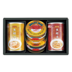 ＜マルハニチロ＞かに缶詰・ふかひれスープ缶詰詰合せ