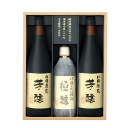 小豆島杉樽仕込醤油詰合せ