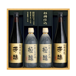 小豆島杉樽仕込醤油詰合せ