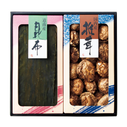 国内産どんこ椎茸・昆布詰合せ