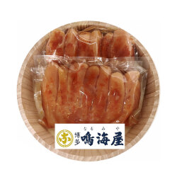 ＜博多鳴海屋＞無着色辛子明太子