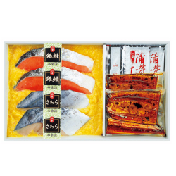＜二幸＞西京漬・うなぎ蒲焼詰合せ