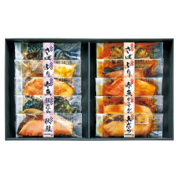 ＜越前三國湊屋＞レンジ対応焼魚・煮魚詰合せ