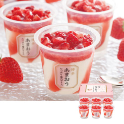 博多あまおうたっぷり苺のアイス