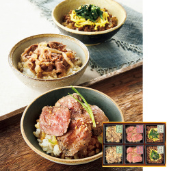 ＜二幸＞松阪牛丼ぶりセット