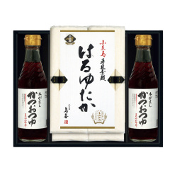 ＜島善＞小豆島素麺「はるゆたか」・つゆ詰合せ