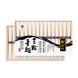 ＜池利＞国内産小麦を使った手延べ三輪素麺
