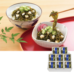 ねばねば野菜・昆布とオクラの長芋和え