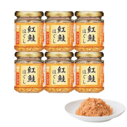 ＜酒悦＞酒悦謹製 紅鮭ほぐし6本セット