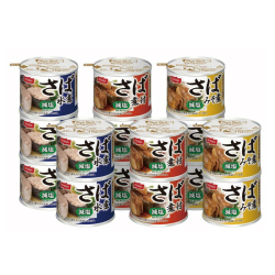 ＜ニッスイ＞減塩さば缶詰詰合せ