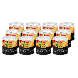 ＜K&K＞にっぽんの果実 山形県産ミックスフルーツ12缶