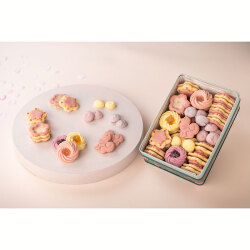 ＜KURAKICHI＞あきたフルーツクッキー缶（さくらアソート）