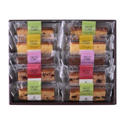 ＜日本橋 千疋屋総本店＞フルーツケーキ4種10個入