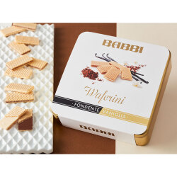 ＜BABBI＞ワッフェリーニ チョコレート＆バニラ