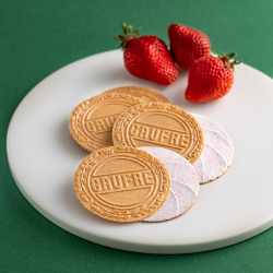 ＜神戸風月堂＞プティーゴーフル 苺 7B