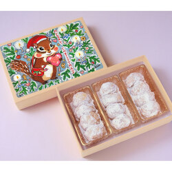 ＜西光亭＞くるみのクッキー クリスマスキャンドル