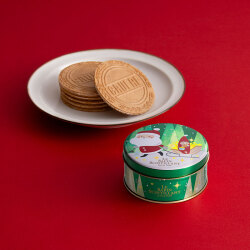 ＜神戸風月堂＞クリスマスミニゴーフル サンタ