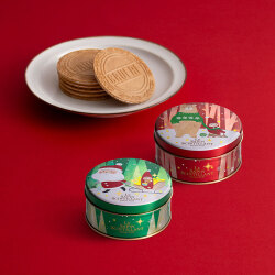 ＜神戸風月堂＞クリスマスミニゴーフル 2入