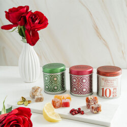 ＜ディヴァン＞ターキッシュディライト（ロクム）缶セット