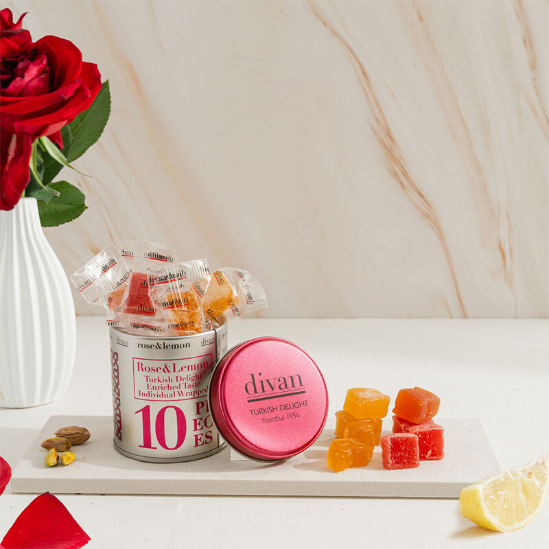 ディヴァン＞ターキッシュディライト（ロクム）缶セット - MATSUYA