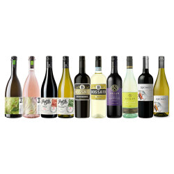 世界の泡赤白ワイン10本セット