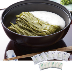 ＜浅草むぎとろ＞とろろ茶そば6食セット
