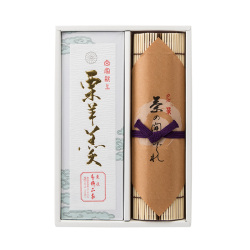 ＜菓匠 青柳正家＞栗羊羹・茶の間しぐれ詰合せ
