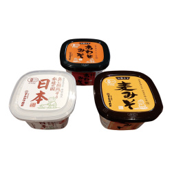＜マルカワみそ ＞こだわりの味噌3点セット
