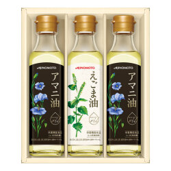 ＜味の素＞えごま油＆アマニ油ギフト