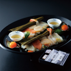 ＜下鴨茶寮＞料亭の昆布〆-漁味-