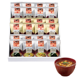＜にんべん＞至福の一椀おみそ汁・お吸い物詰合せ