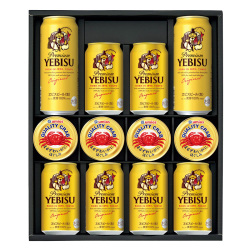 ヱビスビール・かに缶詰詰合せ