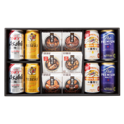 ビール・缶つまセット
