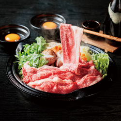 黒毛和牛すき焼き