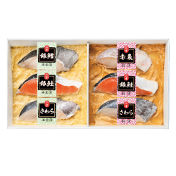 ＜二幸＞鮮魚西京漬・粕漬詰合せ