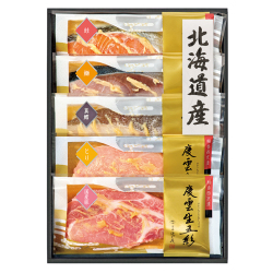 ＜京洛 辻が花＞レンジで北海道産柚香西京漬詰合せ