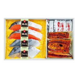 ＜二幸＞西京漬・うなぎ蒲焼詰合せ