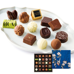 ＜モロゾフ＞東京国立博物館 限定ギフト 鷽 垂櫻 プレミアムチョコレートセレクション
