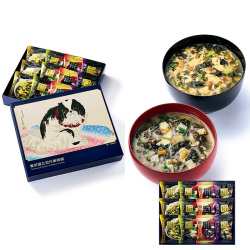 ＜山本海苔店＞東京国立近代美術館 限定ギフト 狆 海苔を楽しむお味噌汁・スープ詰合せ